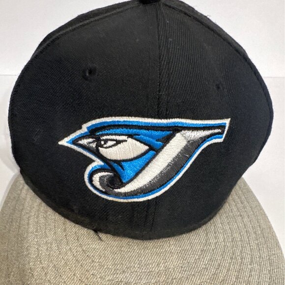 New Era 59 FIFTY Cooperstown Collection Cap Mens Size 7 1/8 Blue Jays Logo - Picture 2 of 11